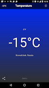 برنامه‌نما Temperature عکس از صفحه