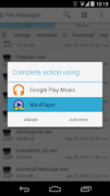 برنامه‌نما WavPlayer عکس از صفحه