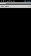 Analog clock widgets تصوير الشاشة 1