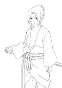 Cómo dibujar a Sasuke captura de pantalla 5