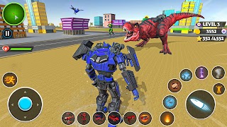 Dino Transform Robot Games Screenshot 3