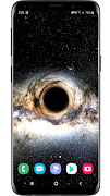 Black Hole 3D Live Wallpaper captura de pantalla 2