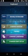 برنامه‌نما Hacker Keyboard Anonymous عکس از صفحه