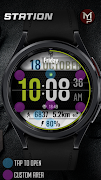 STATION - Digital watch face capture d'écran 6