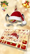 Christmas Unicorn Klavye Temas Ekran Görüntüsü 1
