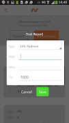 برنامه‌نما Namecheap عکس از صفحه