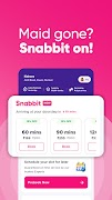 Snabbit: House Help in 10 Mins ảnh chụp màn hình 1