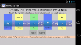 Finance Formulas PRO স্ক্রিনশট 2
