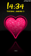 Heart Pattern Lock Screen screenshot 3
