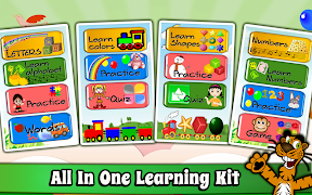 برنامه‌نما Kids Preschool Learning Pro عکس از صفحه