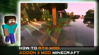 Poster RTX Shaders Realistic Mod