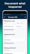 LetsBuild Site Diary Screenshot 1
