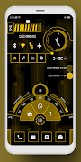 Hi-tech Launcher - Stylowy, nowoczesny interfejs plakat