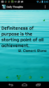 Daily Thoughts captura de pantalla 1