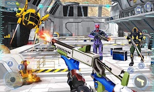 Alien Robots Commando War Fun captura de pantalla 2