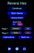 برنامه‌نما Reversi Hexagonal عکس از صفحه