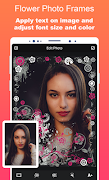Flowers Frames Photo Editor 截图 7