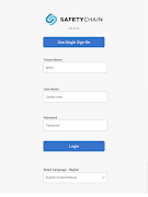 5 Schermata SafetyChain App
