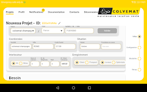 برنامه‌نما Colvemat عکس از صفحه