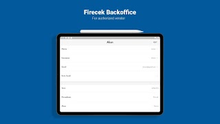 Firecek Backoffice ảnh chụp màn hình 5
