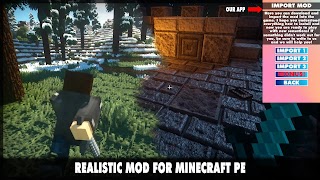 Realistic Shader Mod Minecraft स्क्रीनशॉट 4