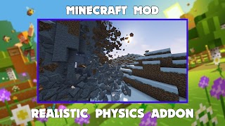 Realistic Physic Mod Minecraft imagem de tela 2