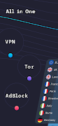 VPN + TOR Browser and Ad Block الملصق