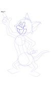 Drawing Tom Cat & Jerry Mouse スクリーンショット 2