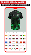 Fabricante d camisetas críquet captura de pantalla 2
