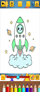Rocket Coloring Ekran Görüntüsü 5