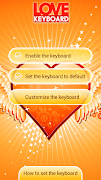 Love Keyboard Themes screenshot 1