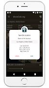 برنامه‌نما MoonCalc org عکس از صفحه