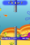 Fish Math Game: +, -, x, : screenshot 1