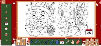Christmas Coloring screenshot 7