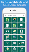 Learn All Big Data Analytics Tutorial Offline 2020 تصوير الشاشة 1