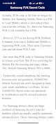 برنامه‌نما Samsung Factory Reset Code عکس از صفحه