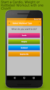 Random Workout Generator ảnh chụp màn hình 1