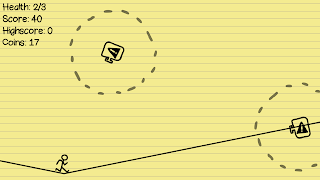 Scribble Surfer Classic تصوير الشاشة 1