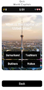 Quiz: World Capitals syot layar 6