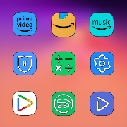 برنامه‌نما Galaxy X - Icon Pack عکس از صفحه