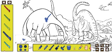 Dinosaur Coloring اسکرین شاٹ 6