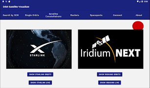 1 Schermata Orbit Satellite Visualizer