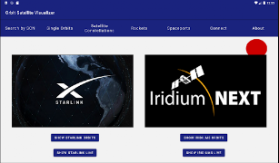 1 Schermata Orbit Satellite Visualizer