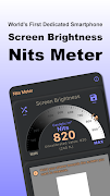 Screen Brightness Nits Meter پوسٹر