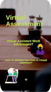 Virtual Assistant الملصق
