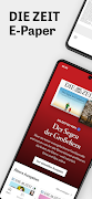 Poster DIE ZEIT E-Paper App