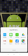 برنامه‌نما APK Extractor عکس از صفحه