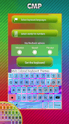 Multicolore Clavier Thèmes capture d'écran 4