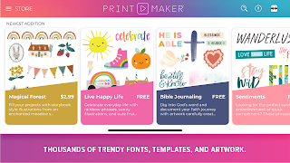 برنامه‌نما PrintMaker عکس از صفحه