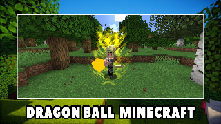 Poster Dragon Ball Mod Minecraft PE